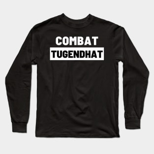 Political T-Shirts UK - Combat Tugendhat Long Sleeve T-Shirt